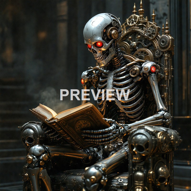 a-red-eyed-skeleton-sits-on-a-skull-chair-and-reads-a (3)_250320211442_Filename Text 2_01146_Filename Text 3_result